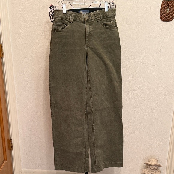 Democracy Denim - 🫒🫒🫒BOGOHO🫒🫒🫒Democracy Olive Green Wide Leg Jeans-Size 4